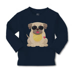 Baby Clothes Pug with A Hat Dog Lover Pet Boy & Girl Clothes Cotton - Cute Rascals