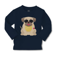 Baby Clothes Pug with A Hat Dog Lover Pet Boy & Girl Clothes Cotton - Cute Rascals
