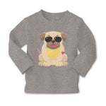 Baby Clothes Pug with A Hat Dog Lover Pet Boy & Girl Clothes Cotton - Cute Rascals