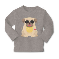 Baby Clothes Pug with A Hat Dog Lover Pet Boy & Girl Clothes Cotton - Cute Rascals