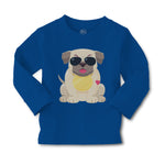 Baby Clothes Pug with A Hat Dog Lover Pet Boy & Girl Clothes Cotton - Cute Rascals
