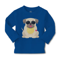 Baby Clothes Pug with A Hat Dog Lover Pet Boy & Girl Clothes Cotton - Cute Rascals