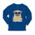 Baby Clothes Pug with A Hat Dog Lover Pet Boy & Girl Clothes Cotton - Cute Rascals