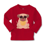 Baby Clothes Pug with A Hat Dog Lover Pet Boy & Girl Clothes Cotton - Cute Rascals