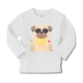 Baby Clothes Pug with A Hat Dog Lover Pet Boy & Girl Clothes Cotton