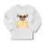 Baby Clothes Pug with A Hat Dog Lover Pet Boy & Girl Clothes Cotton - Cute Rascals