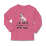 Baby Clothes My Best Friend Is A Pit Bull Dog Lover Pet Boy & Girl Clothes - Cute Rascals