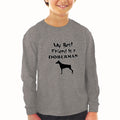 Baby Clothes My Best Friend Is A Doberman Dog Lover Pet Boy & Girl Clothes