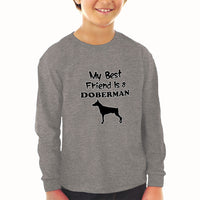 Baby Clothes My Best Friend Is A Doberman Dog Lover Pet Boy & Girl Clothes - Cute Rascals