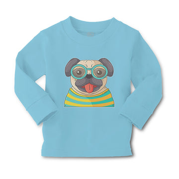 Baby Clothes Geek Pug Dog Lover Pet Boy & Girl Clothes Cotton