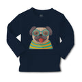 Baby Clothes Geek Pug Dog Lover Pet Boy & Girl Clothes Cotton