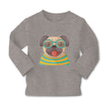 Baby Clothes Geek Pug Dog Lover Pet Boy & Girl Clothes Cotton