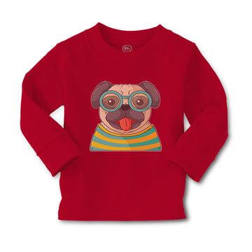 Baby Clothes Geek Pug Dog Lover Pet Boy & Girl Clothes Cotton