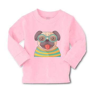 Baby Clothes Geek Pug Dog Lover Pet Boy & Girl Clothes Cotton