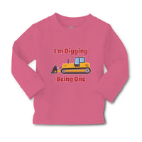 Baby Clothes I'M Digging Being 1 Trucks Boy & Girl Clothes Cotton - Cute Rascals