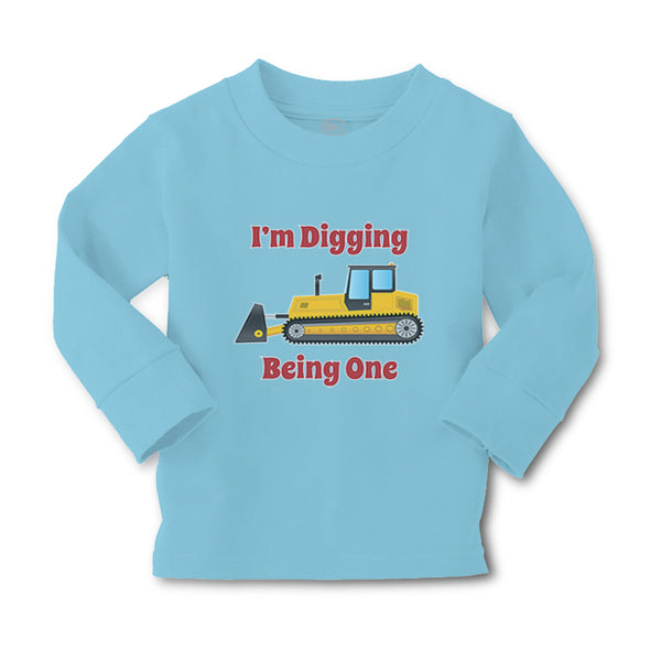 Baby Clothes I'M Digging Being 1 Trucks Boy & Girl Clothes Cotton - Cute Rascals