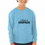 Baby Clothes I Was Surprise Silhouette Text Boy & Girl Clothes Cotton - Cute Rascals
