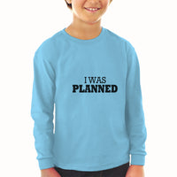 Baby Clothes I Was Planned Silhouette Text Boy & Girl Clothes Cotton - Cute Rascals