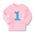 Baby Clothes Numeric 1 Shows Birthday Sign with Funny Face Boy & Girl Clothes - Cute Rascals