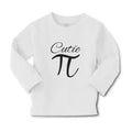 Baby Clothes Cutie Pi, Mathematical Symbol Boy & Girl Clothes Cotton