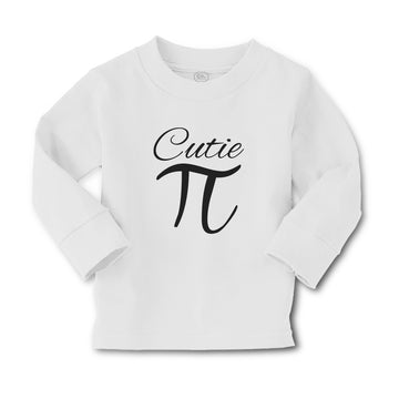 Baby Clothes Cutie Pi, Mathematical Symbol Boy & Girl Clothes Cotton
