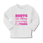 Baby Clothes Boots and Bling Cowgirl Thing Western Boy & Girl Clothes Cotton - Cute Rascals