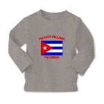 Baby Clothes I'M Not Yelling I Am Cuban Cuba Countries Boy & Girl Clothes Cotton - Cute Rascals