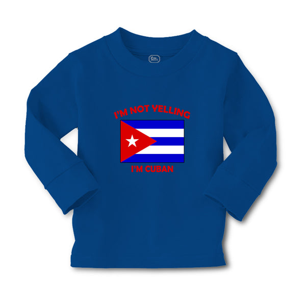 Baby Clothes I'M Not Yelling I Am Cuban Cuba Countries Boy & Girl Clothes Cotton - Cute Rascals