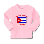 Baby Clothes I'M Not Yelling I Am Cuban Cuba Countries Boy & Girl Clothes Cotton - Cute Rascals