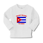 Baby Clothes I'M Not Yelling I Am Cuban Cuba Countries Boy & Girl Clothes Cotton - Cute Rascals