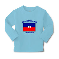 Baby Clothes I'M Not Yelling I Am Haitian Haiti Countries Boy & Girl Clothes - Cute Rascals