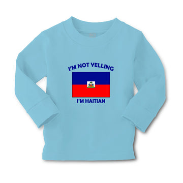 Baby Clothes I'M Not Yelling I Am Haitian Haiti Countries Boy & Girl Clothes