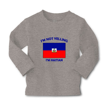 Baby Clothes I'M Not Yelling I Am Haitian Haiti Countries Boy & Girl Clothes