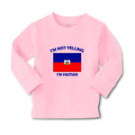 Baby Clothes I'M Not Yelling I Am Haitian Haiti Countries Boy & Girl Clothes - Cute Rascals