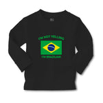 Baby Clothes I'M Not Yelling I Am Brazilian Brazil Countries Boy & Girl Clothes - Cute Rascals