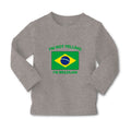 Baby Clothes I'M Not Yelling I Am Brazilian Brazil Countries Boy & Girl Clothes