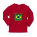 Baby Clothes I'M Not Yelling I Am Brazilian Brazil Countries Boy & Girl Clothes