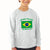 Baby Clothes I'M Not Yelling I Am Brazilian Brazil Countries Boy & Girl Clothes - Cute Rascals