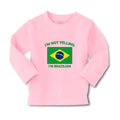 Baby Clothes I'M Not Yelling I Am Brazilian Brazil Countries Boy & Girl Clothes