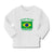 Baby Clothes I'M Not Yelling I Am Brazilian Brazil Countries Boy & Girl Clothes - Cute Rascals