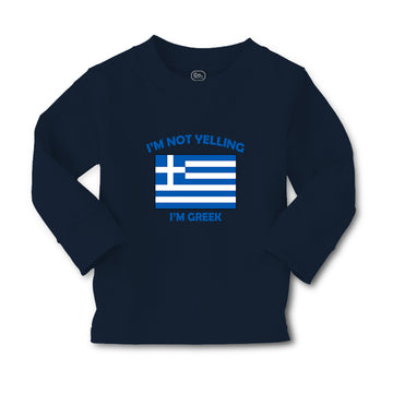 Baby Clothes I'M Not Yelling I Am Greek Greece Countries Boy & Girl Clothes
