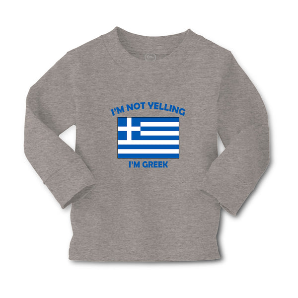 Baby Clothes I'M Not Yelling I Am Greek Greece Countries Boy & Girl Clothes - Cute Rascals