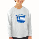 Baby Clothes I'M Not Yelling I Am Greek Greece Countries Boy & Girl Clothes - Cute Rascals