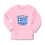 Baby Clothes I'M Not Yelling I Am Greek Greece Countries Boy & Girl Clothes - Cute Rascals