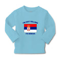 Baby Clothes I'M Not Yelling I Am Serbian Serbia Countries Boy & Girl Clothes