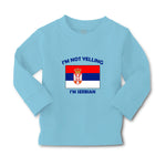 Baby Clothes I'M Not Yelling I Am Serbian Serbia Countries Boy & Girl Clothes - Cute Rascals