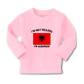 Baby Clothes I'M Not Yelling I Am Albanian Albania Countries Boy & Girl Clothes