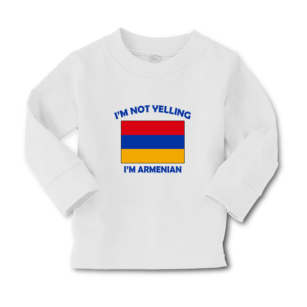 Baby Clothes I'M Not Yelling I Am Armenian Armenia Countries Boy & Girl Clothes - Cute Rascals