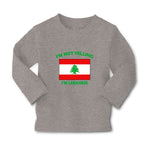 Baby Clothes I'M Not Yelling I Am Lebanese Lebanon Countries Boy & Girl Clothes - Cute Rascals