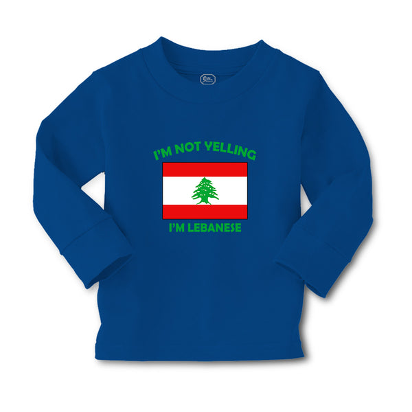 Baby Clothes I'M Not Yelling I Am Lebanese Lebanon Countries Boy & Girl Clothes - Cute Rascals
